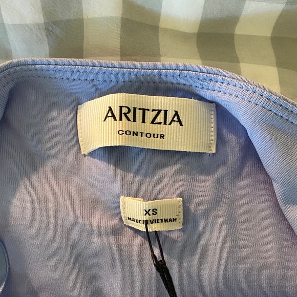 Aritzia Dayflower Blue Contour Hip Tube Top - Picture 3 of 5